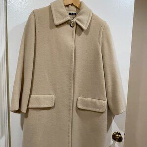 Cinzia Rocca Wool Women's Coat - Made in Italy
